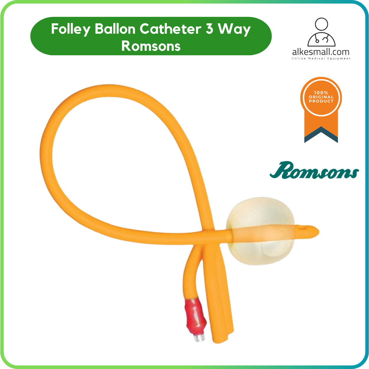 Folley Catheter Balloon 3 Way Romsons