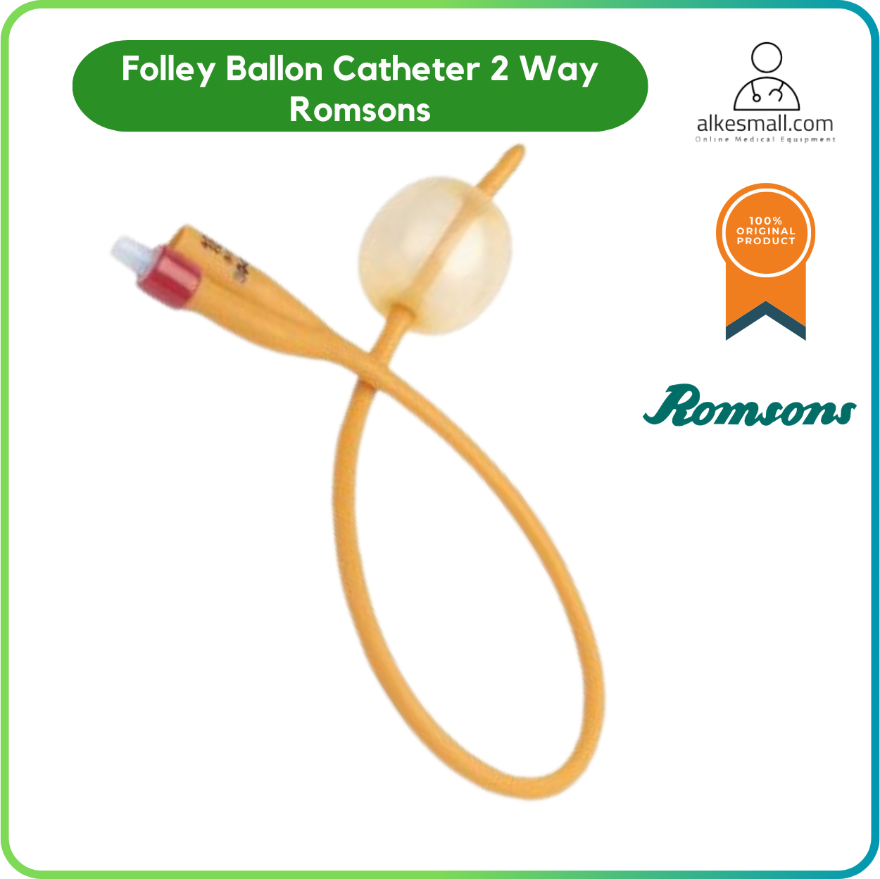 Folley Catheter Balloon 2way Romsons