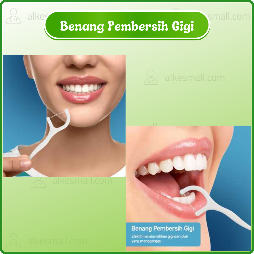Dental Floss Benang Gigi Pembersih isi 50pc merk Omicron