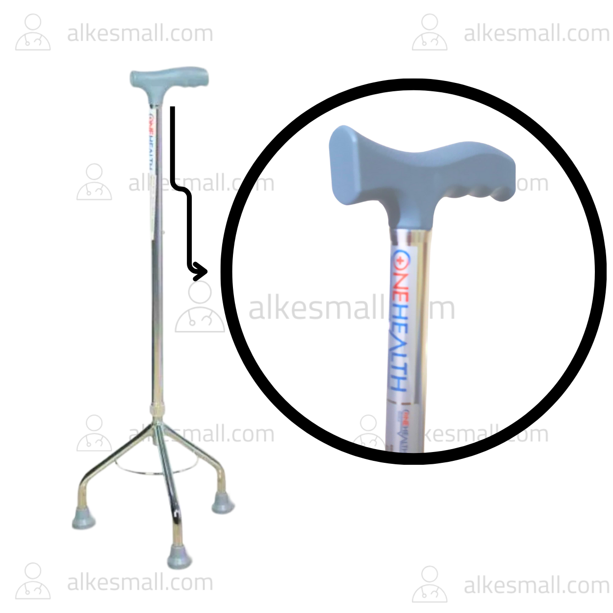 Tongkat Kaki 3 Alat Bantu Jalan Type KY/DY 926 CANE ONEHEALTH