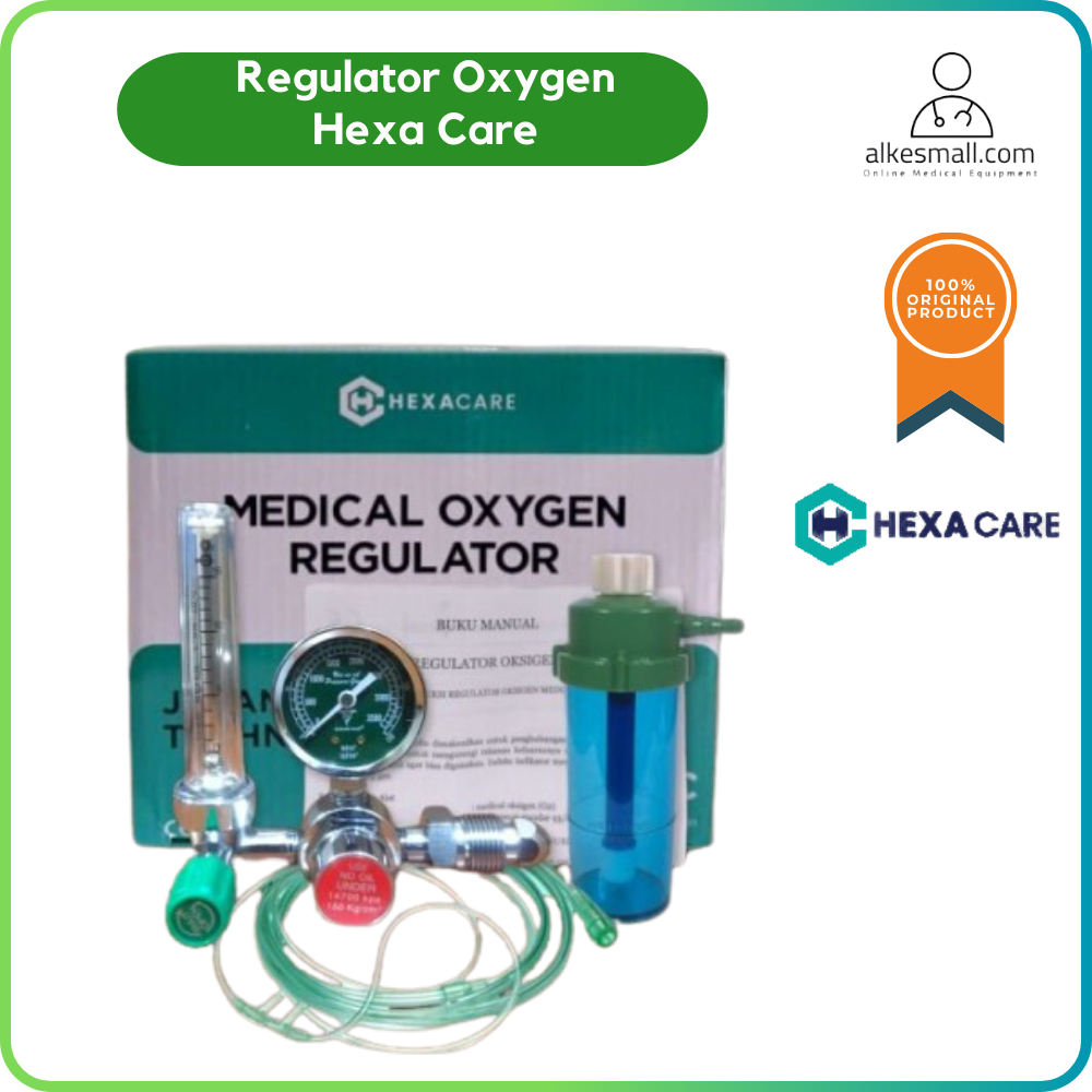 Regulator Oksigen Oxygen Regulator HexaCare