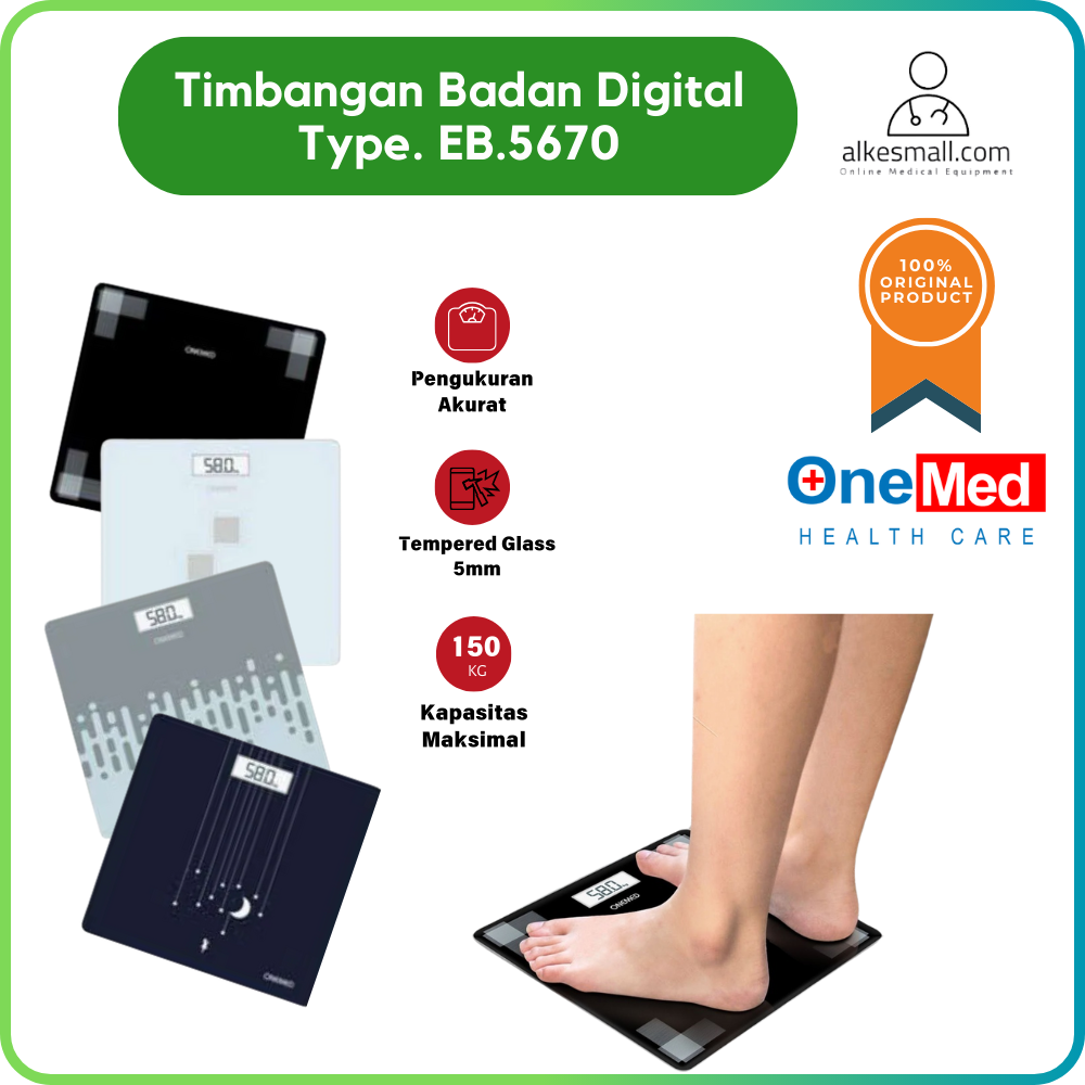 Timbangan Badan Digital type EB 5670 Onemed