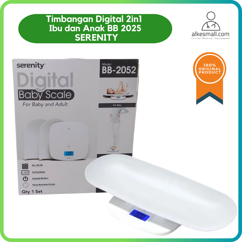TIMBANGAN 2 IN 1 IBU DAN ANAK SERENITY