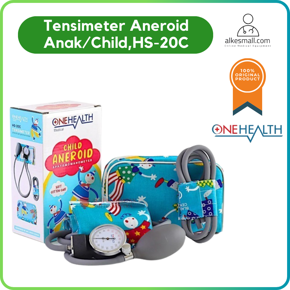 Tensimeter Aneroid Tensi Manual Anak/Child OneHealth HS-20C