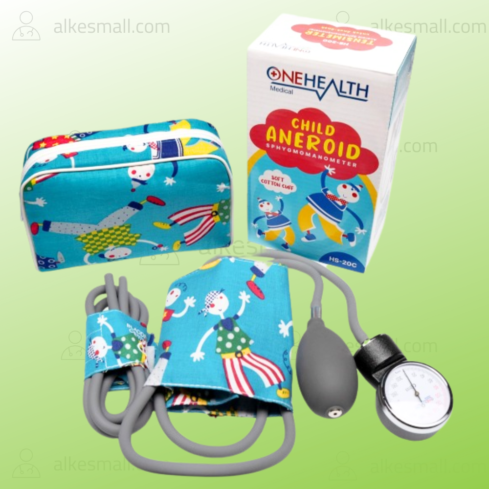 Tensimeter Aneroid Tensi Manual Anak/Child OneHealth HS-20C