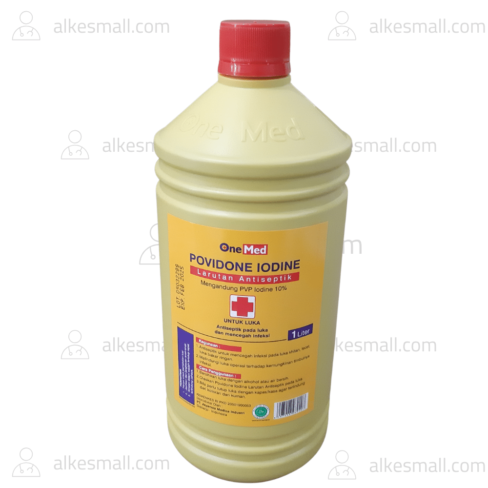 Betadine Povidone Iodine 1 liter Obat merah Onemed