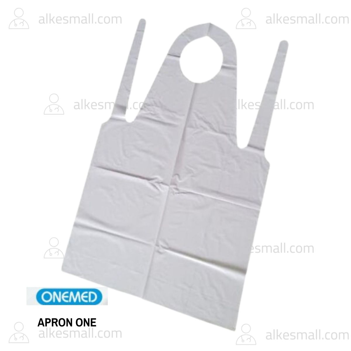 ONEMED Apron One Bag 10pcs Celemek Plastik