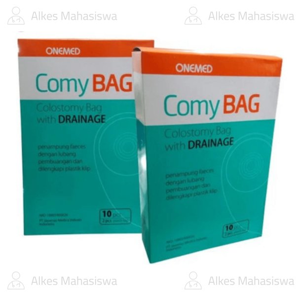 Kantong Kolostomi/Colostomy Bag With Drainage OneMed