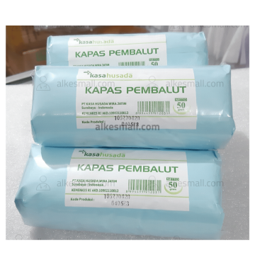 Kapas Pembalut Luka Kasa Husada 50gr