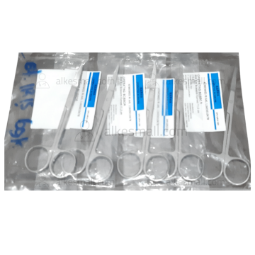 Gunting Iris Kecil Bengkok Tajam Tajam /Iris Bengkok 11,5cm Marwa