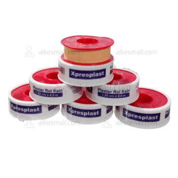 Plester Rol Kain Xpresplast 1,25cm x 4,5m GidCare