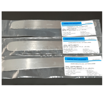 Tongue Spatel Polos Spatula Lidah Polos Stainless Steel 16cm Marwa