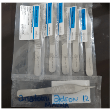 Pinset Chirurghis Adson 12cm Marwa