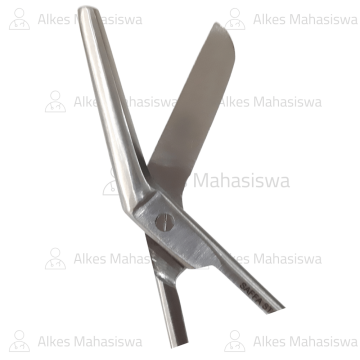 Gunting Episotomi Stainsless Steel 14cm Saffa Stainless