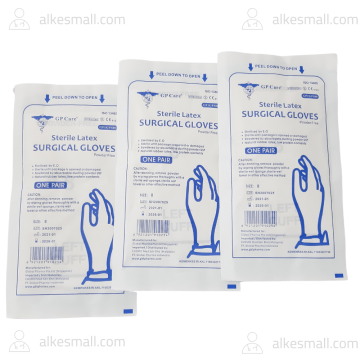 Sarung Tangan Steril/Gloves Latex Sterile Free Powder GP Care