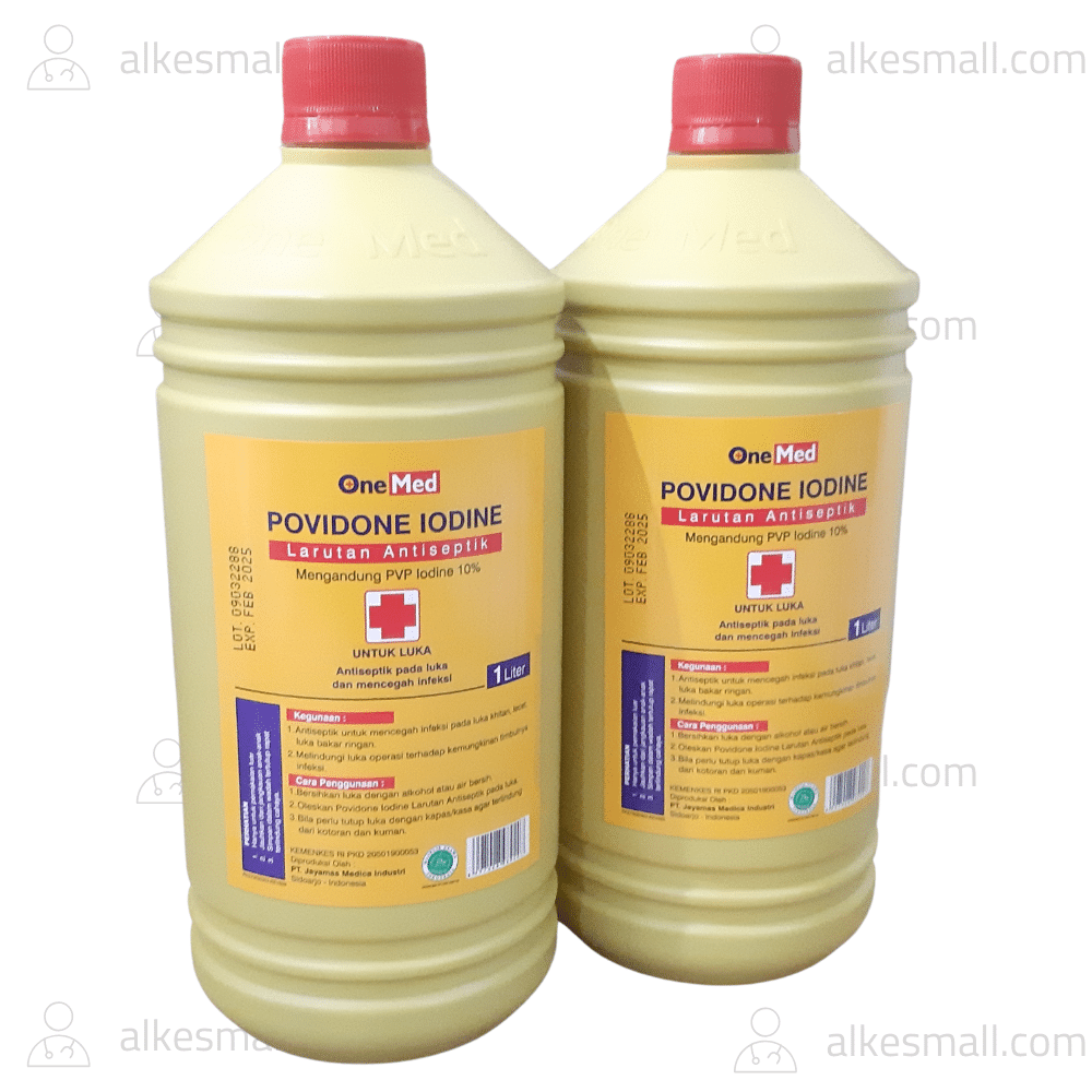 Betadine Povidone Iodine 1 liter Obat merah Onemed