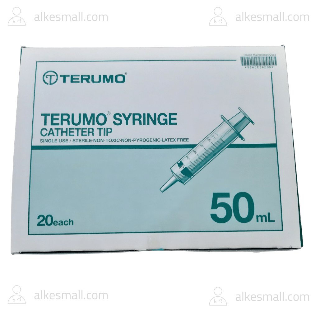 Spuit 50mL Terumo Syringe 50mL Tanpa Jarum Lubang Tengah Terumo
