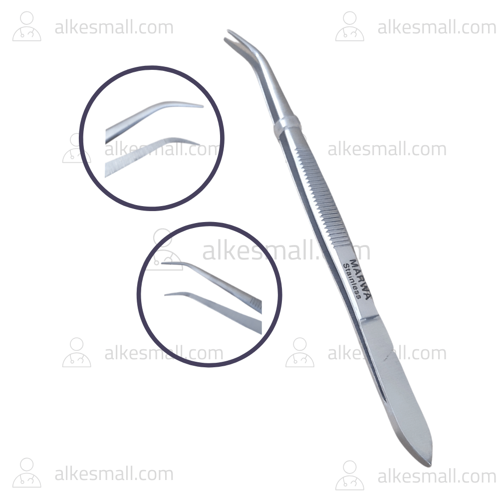 Pinset Splinter Bengkok 14cm Marwa