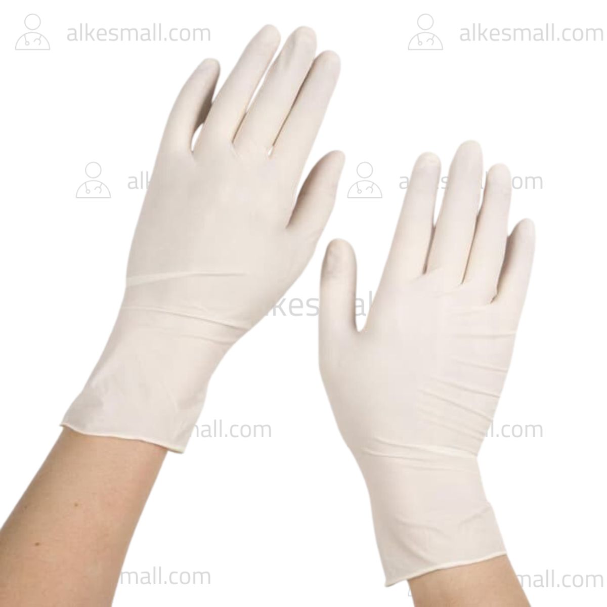 Gloves Powder Free Latex Sarung Tangan Latex Powder Free General Care