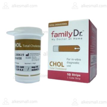 Strip Cholesterol Strip Kolesterol Family Dr. isi 10pcs strip