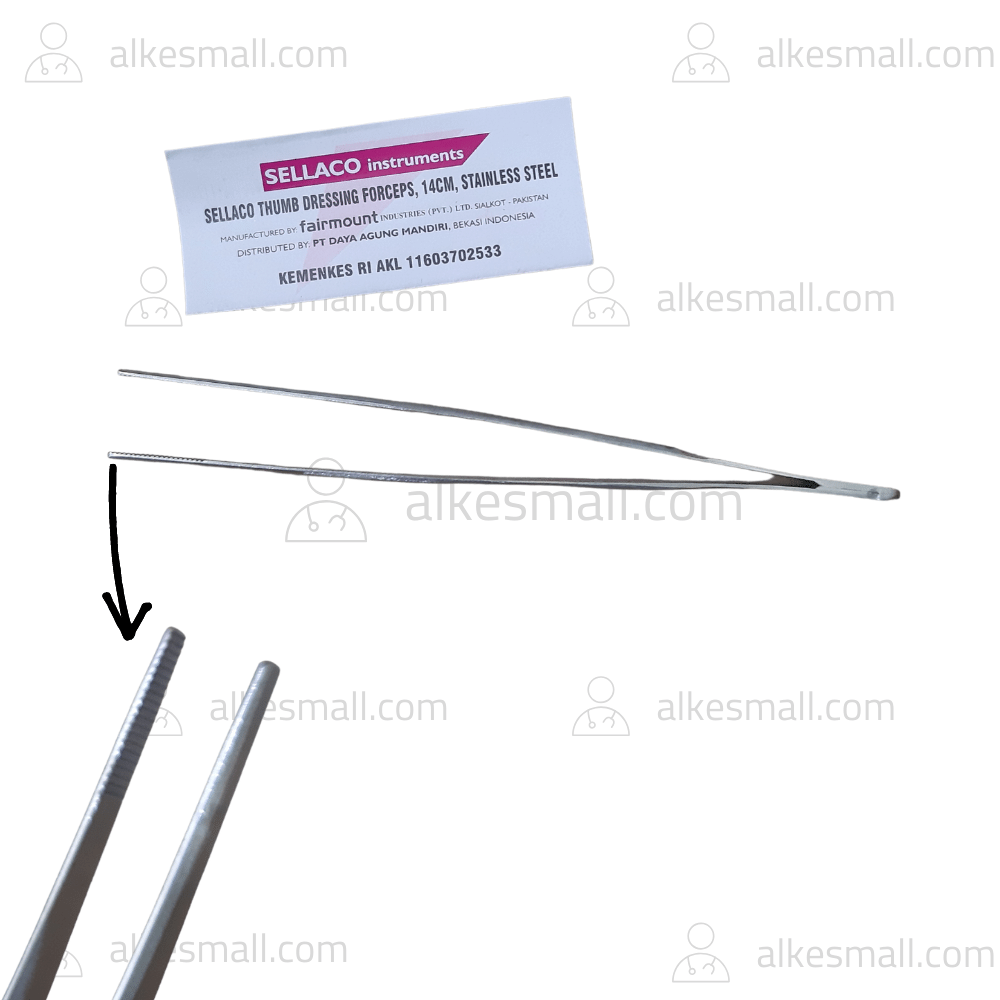 Pinset Anatomi 14cm Sellaco
