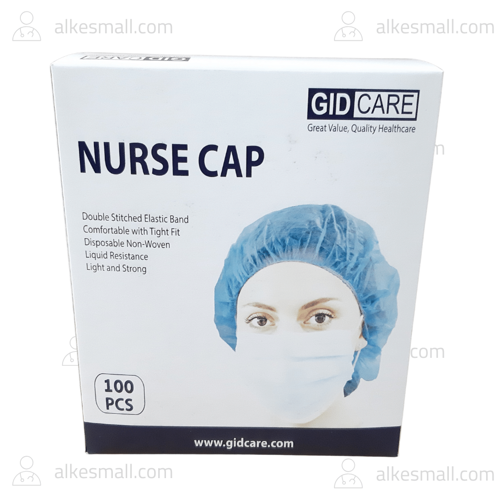 Penutup Kepala Medis Hair Net Nurse Cap Medis Gidcare