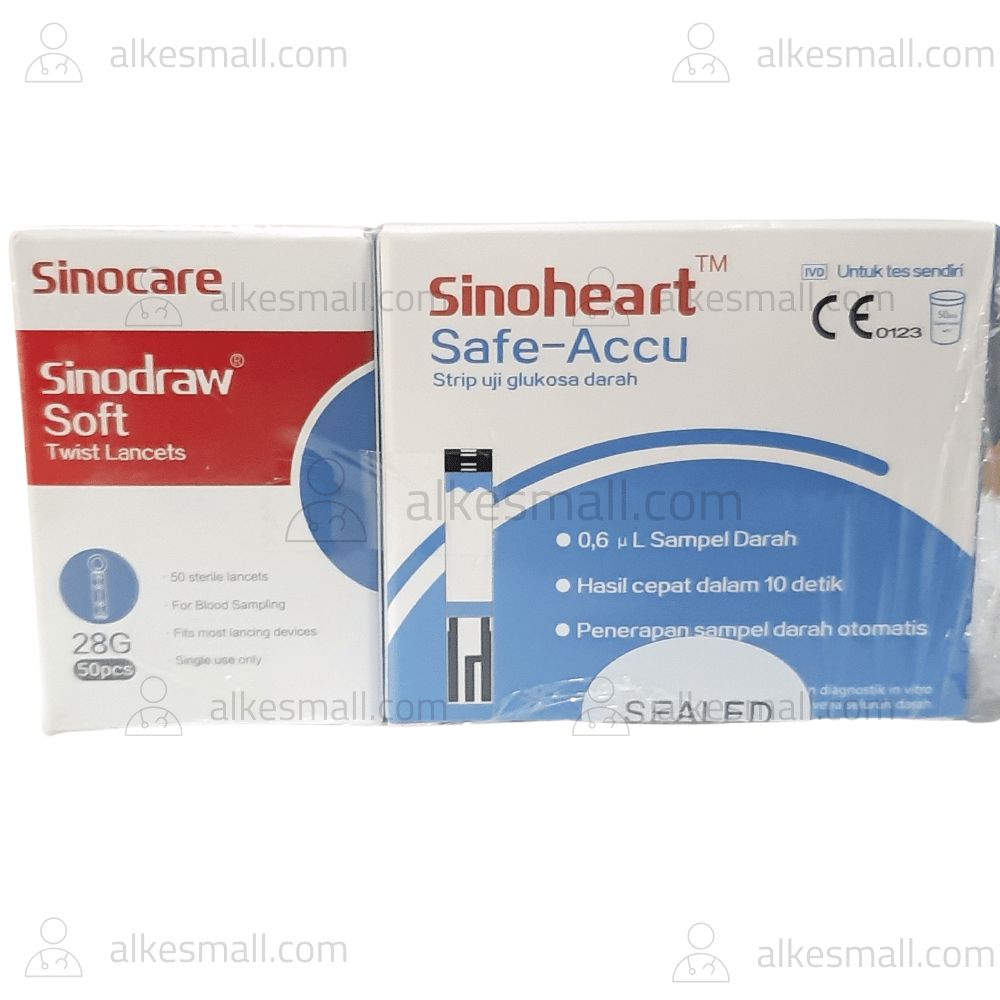 Strip Gula Darah Glukosa Sinoheart