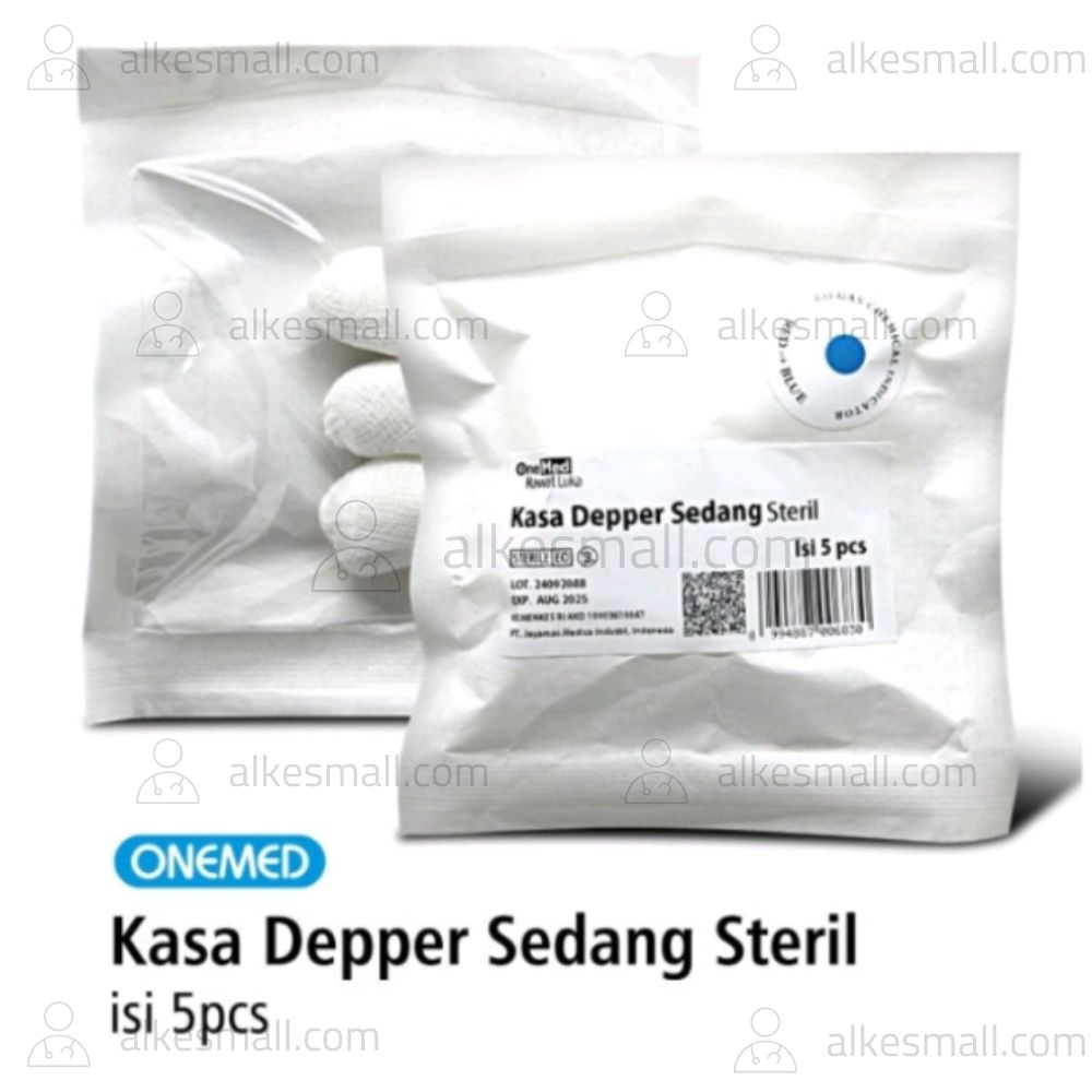 Kasa Depper Sedang Steril OneMed Isi 5Pcs