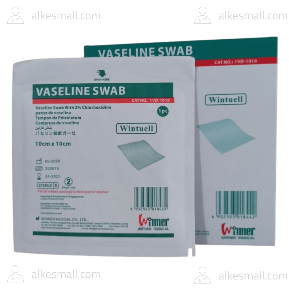 Kasa Steril Jaring Vaseline Swab Wintuell Winner Medical