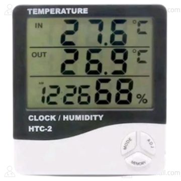 Thermometer Hygrometer Onehealth HTC 2 Humidity/Temperatur Suhu