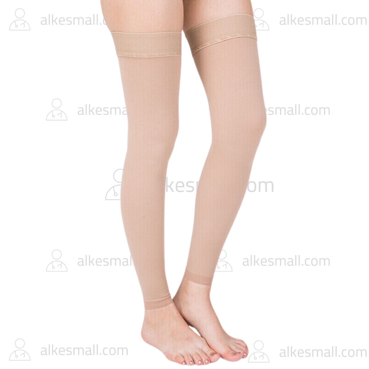 Stocking Varicose Thigh High 911 (Open Toe) / Stoking Varises VARITEKS