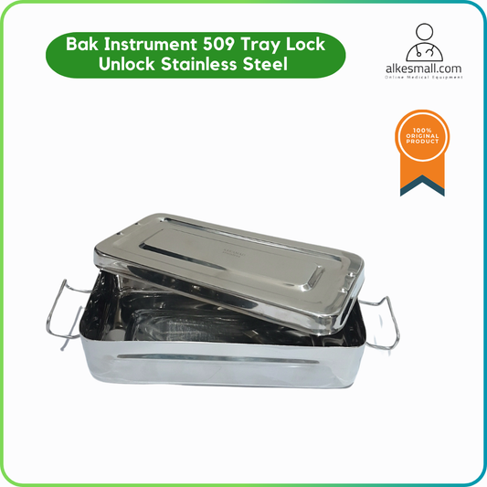 Bak Instrumen 509 Tray Lock Unlock  Sakamed Stainless Steel