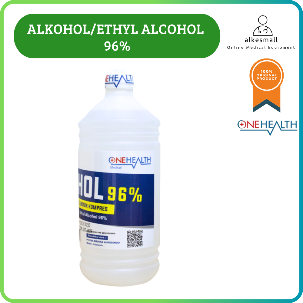 ALKOHOL/ETHYL ALCOHOL KADAR 96% ONEHEALTH