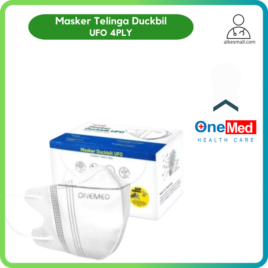 Masker Medis  Duckbill UFO 4 Ply Onemed