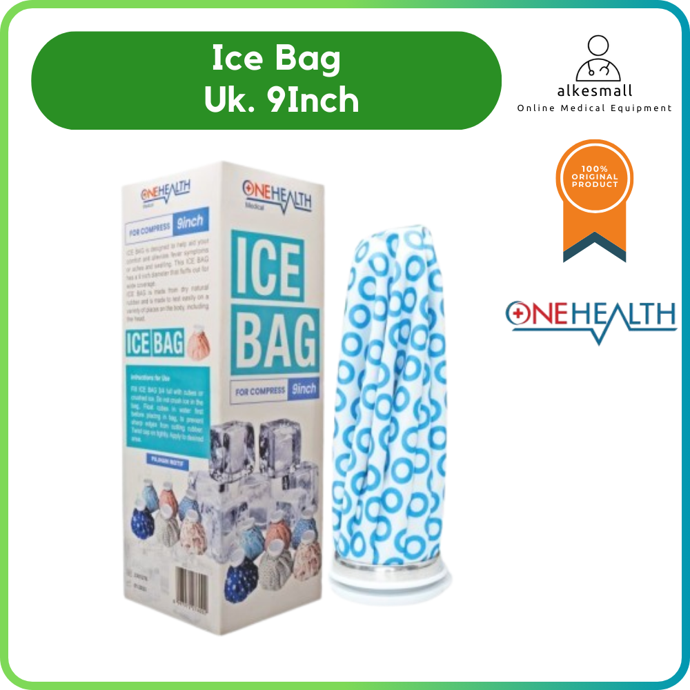 Ice Bag Kantong Kompres 9" Karet Lentur Ice bag size 9inch Onehealth