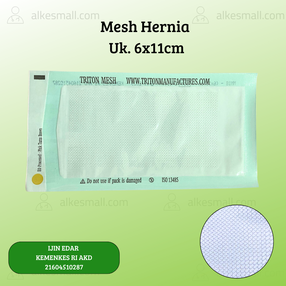 Triton Mesh Hernia T-Triton Uk. 6 x 11cm