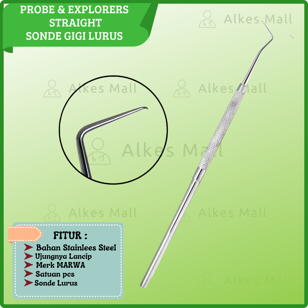 PROBE and EXPLORERS LURUS / SONDE GIGI LURUS MARWA