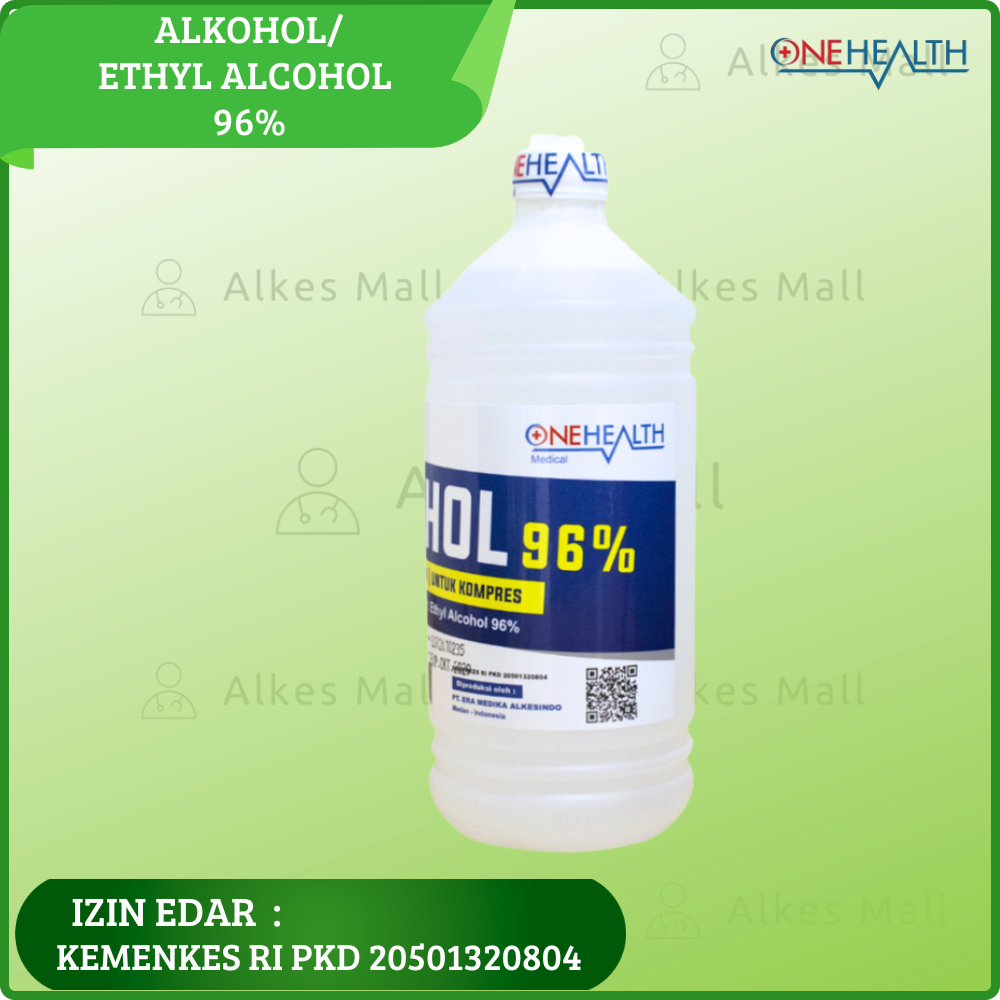 ALKOHOL/ETHYL ALCOHOL KADAR 96% ONEHEALTH