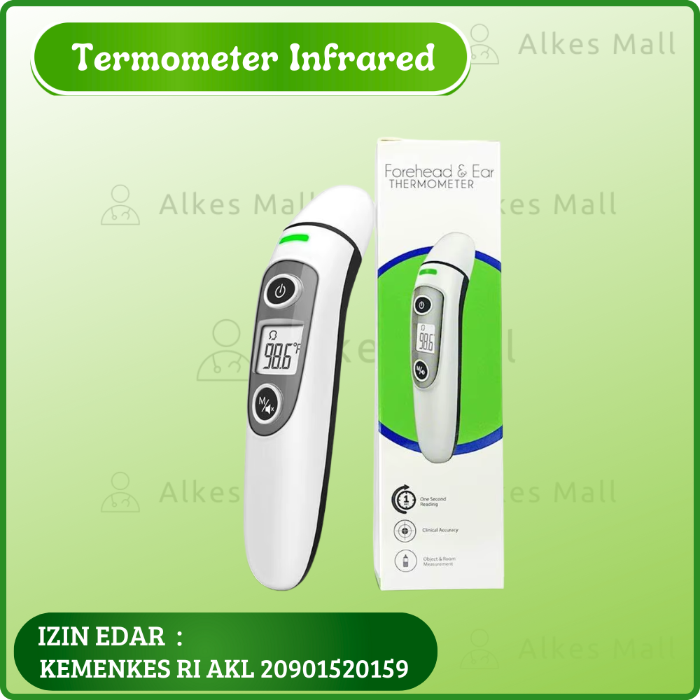 Thermometer Termometer Infrared Dahi Dan Telinga ITrust FC-IR100 Pengukur Suhu Badan