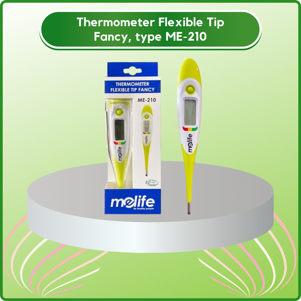 Termometer Thermometer Digital Dengan Ujung Flexibel ME-210 Melife