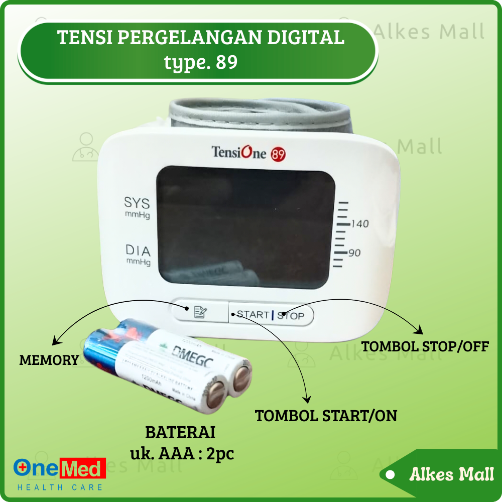 TENSIONE WRIST 89 / TENSI PERGELANGAN TANGAN 89 ONEMED