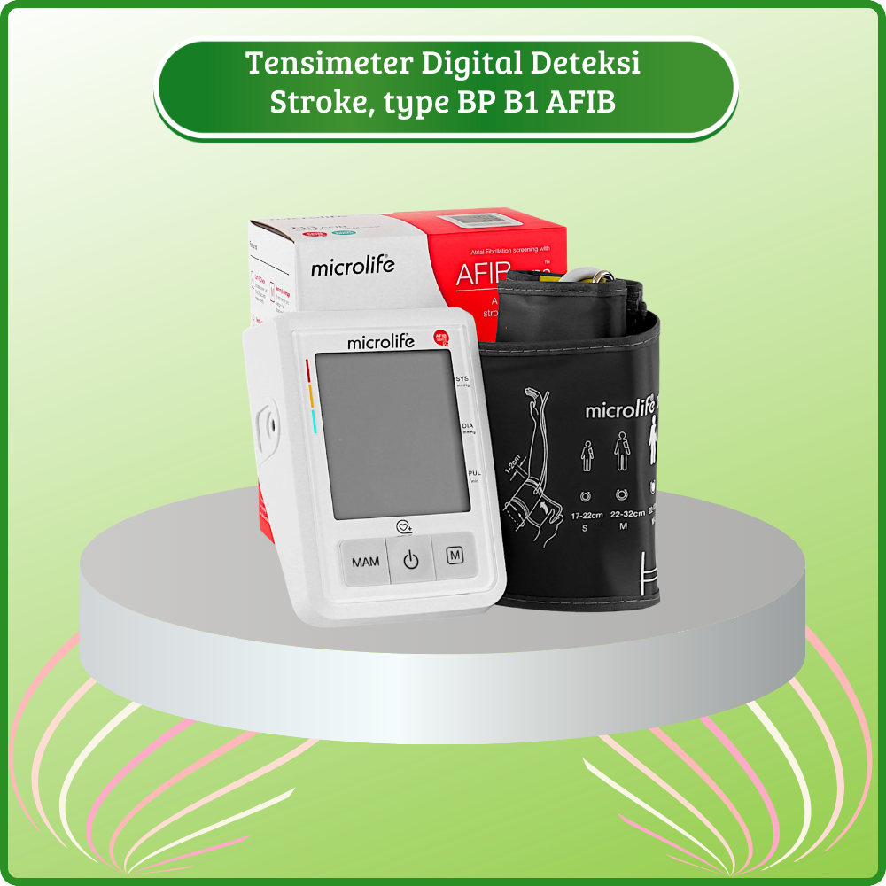 Tensimeter Digital BP B1 AFIB Deteksi Stroke Microlife