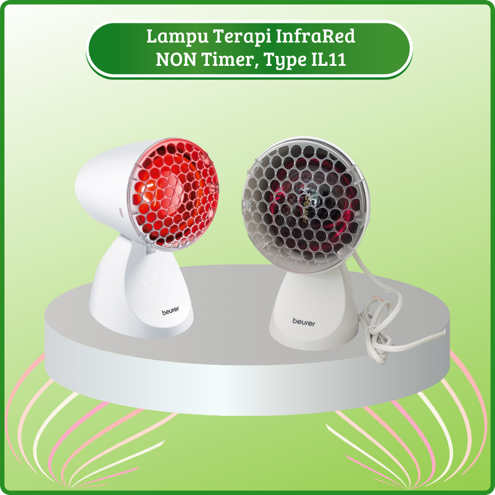 LAMPU TERAPI INFRARED BEURER type IL11 TANPA TIMER untuk Nyeri Otot