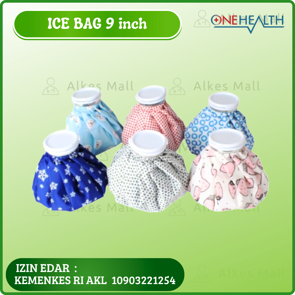 Ice Bag Kantong Kompres 9" Karet Lentur Ice bag size 9inch Onehealth