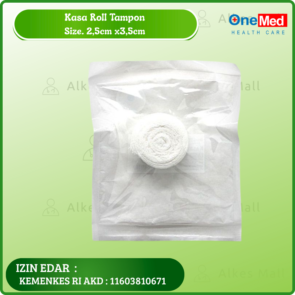 Kassa Roll Tampon Steril Onemed Kasa Roll Tampon 2.5x3.5 M