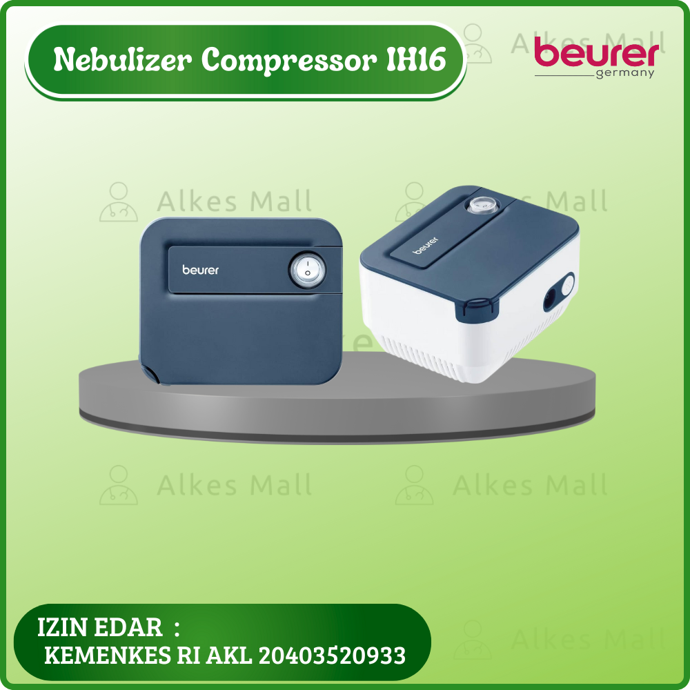 Nebulizer Compressor Beurer Type IH16 Alat UAP Anak Dewasa