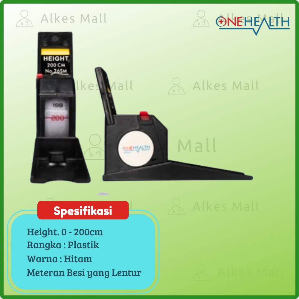 Stature Meter Microtoise Alat Ukur Tinggi Badan Dewasa Anak Onehealth