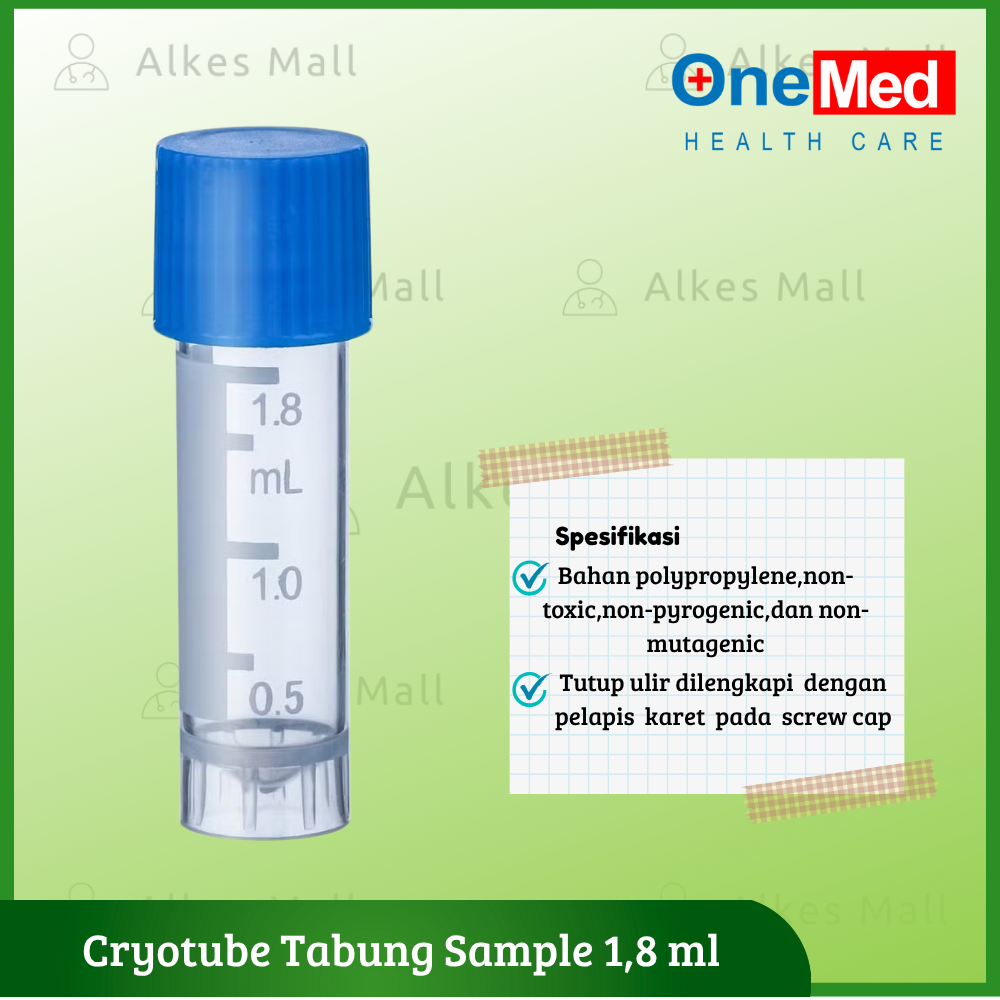 Cryotube Cryovial Tube 1,8 Ml OneMed