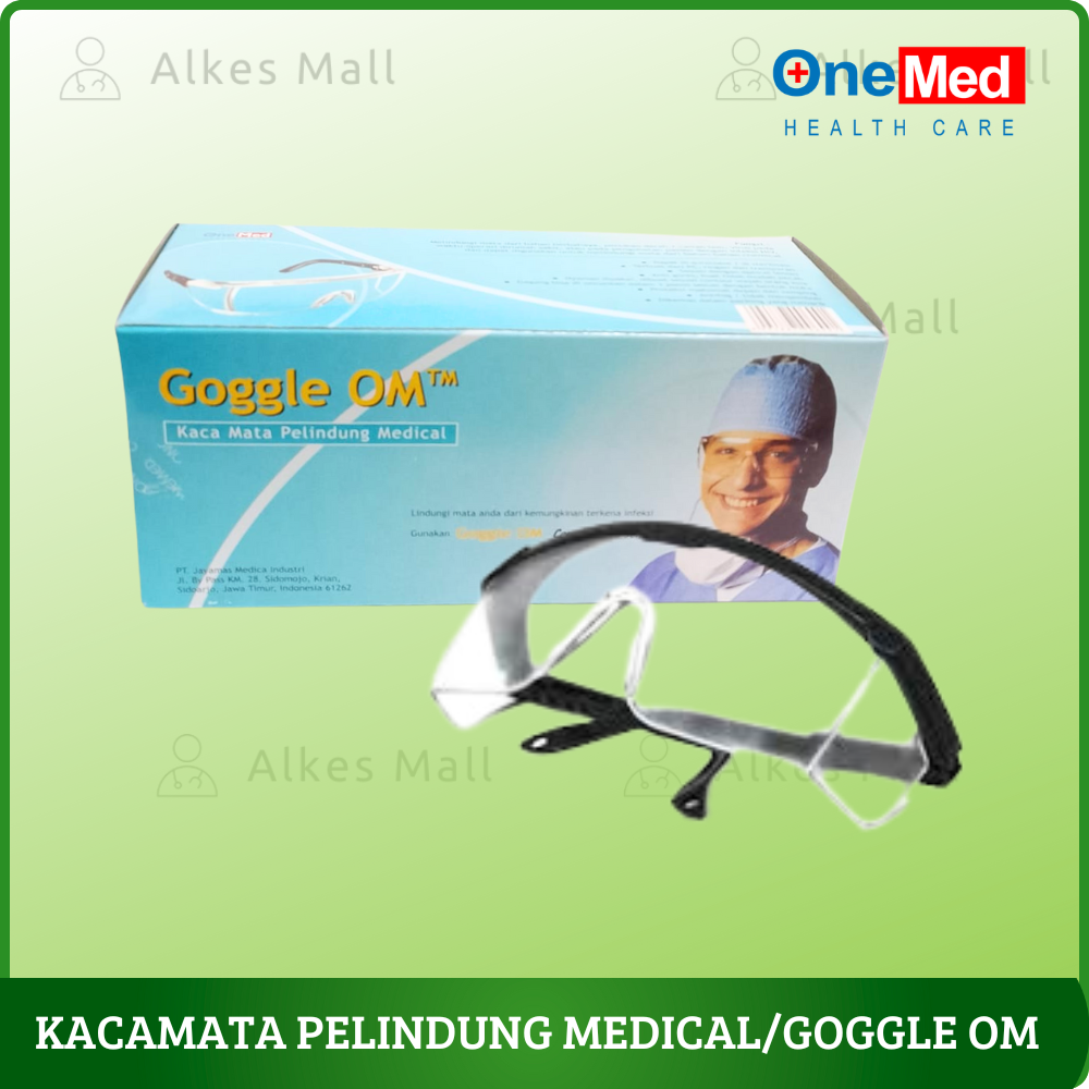 Kaca Mata Pelindung Medis Goggle OM Protective Onemed
