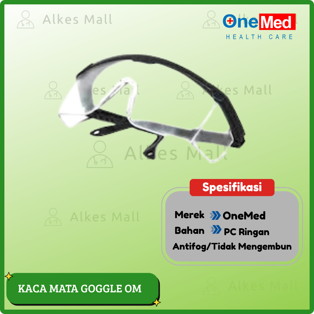 Kaca Mata Pelindung Medis Goggle OM Protective Onemed